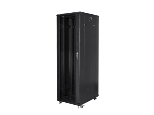 Lanberg | Rack cabinet 19" free-standing 42U / 800x800 (flat pack) | FF01-8842-12B | Black