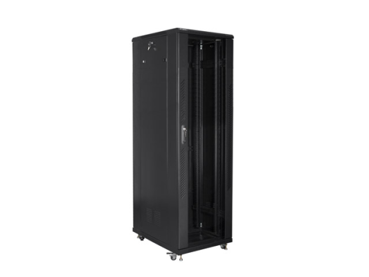 Lanberg | Rack cabinet 19" free-standing 42U / 800x800 (flat pack) | FF01-8842-12B | Black