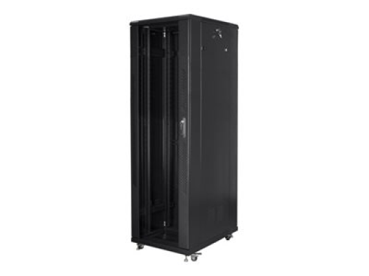 Lanberg | Rack cabinet 19" free-standing 42U / 800x800 (flat pack) | FF01-8842-12B | Black