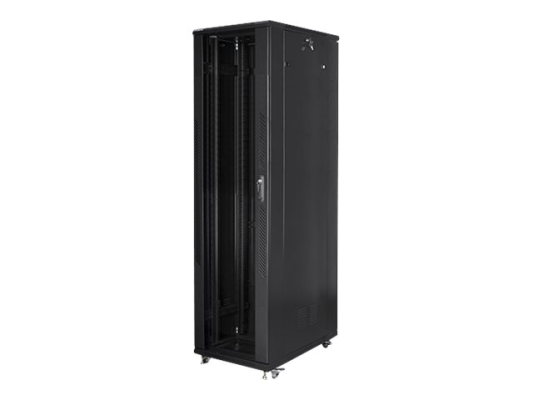 Lanberg | Rack cabinet 19" free-standing 47U / 800x1000 (flat pack) | FF01-8047-12B | Black