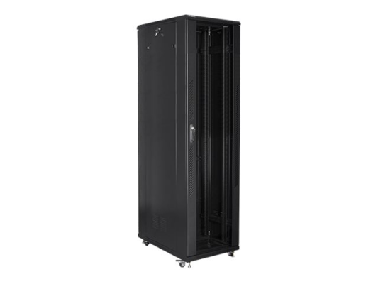 Lanberg | Rack cabinet 19" free-standing 47U / 800x1000 (flat pack) | FF01-8047-12B | Black