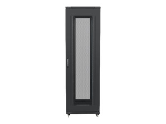 Lanberg | Rack cabinet 19" free-standing 42U / 800x800 (flat pack) with mesh door | FF01-8842-23B | Black