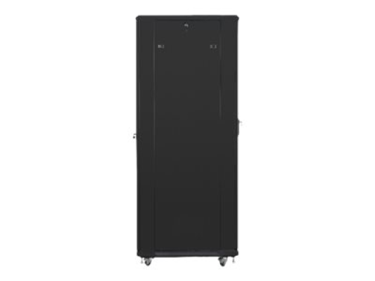 Lanberg | Rack cabinet 19" free-standing 42U / 800x800 (flat pack) with mesh door | FF01-8842-23B | Black