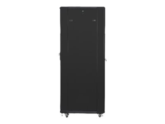 Lanberg | Rack cabinet 19" free-standing 42U / 800x800 (flat pack) with mesh door | FF01-8842-23B | Black