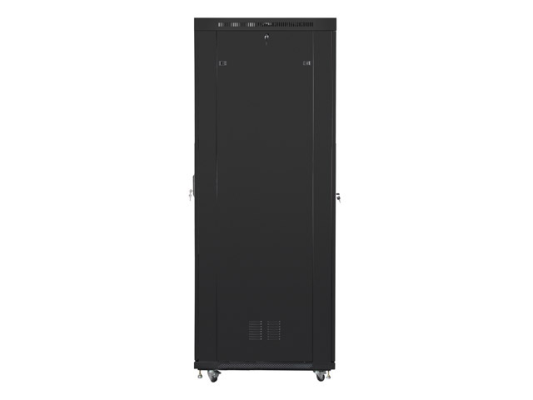 Lanberg | Rack cabinet 19" free-standing 47U / 800x1000 (flat pack) with mesh door, LCD | FF01-8047-23BL | Black