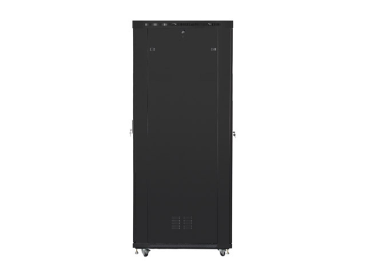 Lanberg | Rack cabinet 19" free-standing 47U / 800x1200 (flat pack) with glass door, LCD | FF01-8247-12BL | Black