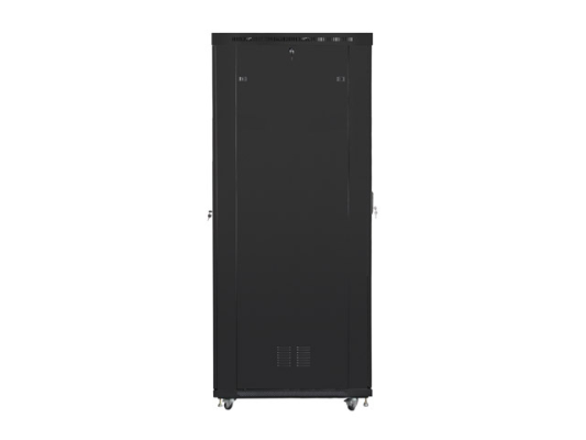 Lanberg | Rack cabinet 19" free-standing 47U / 800x1200 (flat pack) with glass door, LCD | FF01-8247-12BL | Black
