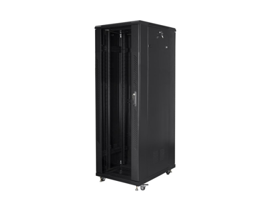 Lanberg | Rack cabinet 19" free-standing 47U / 800x800 (flat pack) | FF01-8847-12B | Black