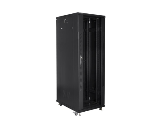 Lanberg | Rack cabinet 19" free-standing 47U / 800x800 (flat pack) | FF01-8847-12B | Black