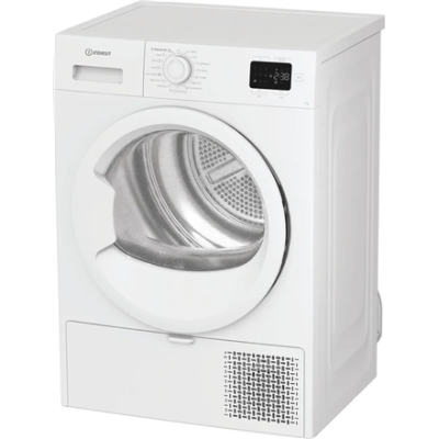 INDESIT Dryer Machine | C YSD 72D WW EE | Energy efficiency class E | Front loading | 7 kg | Heat pump | Digital | Depth 54.5 cm | White