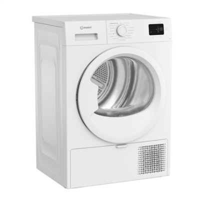 INDESIT Dryer Machine | C YSD 83D WW EE | Energy efficiency class D | Front loading | 8 kg | Heat pump | LED | Depth 54.5 cm | White