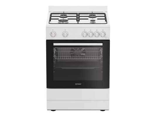 INDESIT Cooker | I6G5KCW | Hob type Gas | Oven type Electric | White | Width 60 cm | Grilling | Depth 60 cm | 72 L