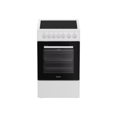 Indesit IS5V5GSW / P Cooker, Freestanding, Electric, Width 50cm, White | INDESIT Cooker | IS5V5GSW / P