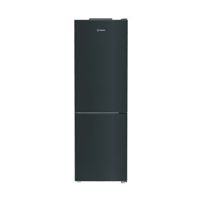 INDESIT Refrigerator | INKH 1361 XBR4E | Energy efficiency class E | Free standing | Combi | Height 186.5 cm | Fridge net capacity 218 L | Freezer net capacity 107 L | 39 dB | Black