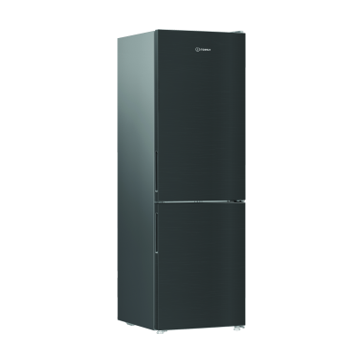 INDESIT Refrigerator | INKH 1361 XBR4E | Energy efficiency class E | Free standing | Combi | Height 186.5 cm | Fridge net capacity 218 L | Freezer net capacity 107 L | 39 dB | Black