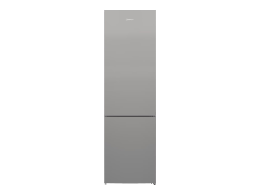 INDESIT Refrigerator | INKS 1401 S4E1 | Energy efficiency class E | Free standing | Combi | Height 202.5 cm | Fridge net capacity 266 L | Freezer net capacity 120 L | 38 dB | Silver