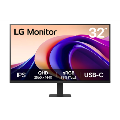 LG | 32U631A-B | 32 " | IPS | QHD | 16:9 | 100 Hz | 5 ms | 2560 x 1440 pixels | 250 cd / m² | HDMI ports quantity 1