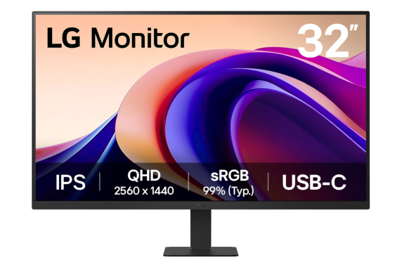 LG | 32U631A-B | 32 " | IPS | QHD | 16:9 | 100 Hz | 5 ms | 2560 x 1440 pixels | 250 cd / m² | HDMI ports quantity 1