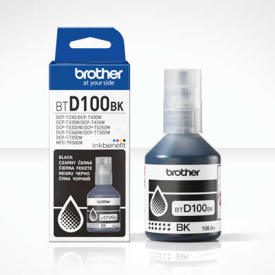 Brother BTD100BK | Ink Bottle | Black