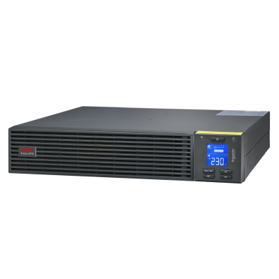 Schneider Electric Easy UPS, Rackmount 2U, Intelligent Card Slot, LCD, W / Rail Kit | SRV1KRIRK-E | 1000 VA | 900 W