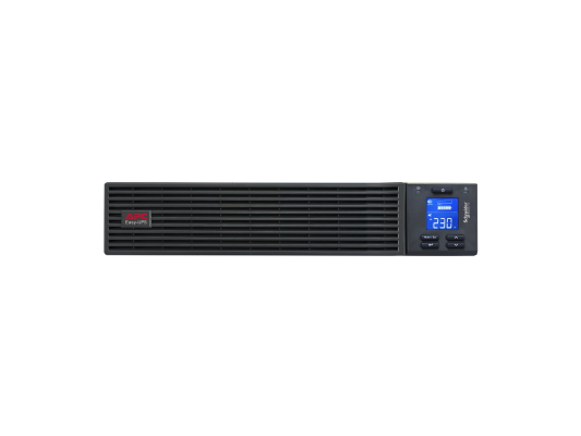 Schneider Electric Easy UPS, Rackmount 2U, Intelligent Card Slot, LCD, W / Rail Kit | SRV1KRIRK-E | 1000 VA | 900 W