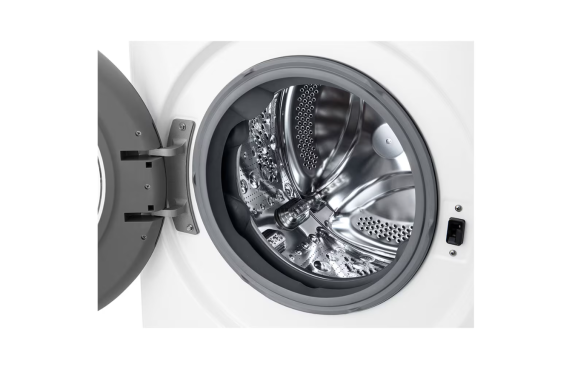 LG Washing Machine | F2WR509SWW | Energy efficiency class A | Front loading | Washing capacity 9 kg | 1200 RPM | Depth 48 cm | Width 60 cm | Display | LED | Steam function | Direct drive | White