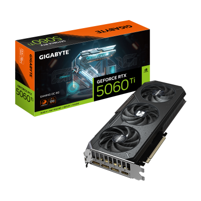 Gigabyte GeForce RTX 5060 Ti GAMING OC 8G | NVIDIA | 8 GB | GeForce RTX 5060 Ti | GDDR7 | HDMI ports quantity 1 | PCI-E 5.0