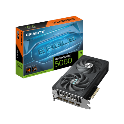 Gigabyte GeForce RTX 5060 EAGLE OC 8G | NVIDIA | 8 GB | GeForce RTX 5060 | GDDR7 | HDMI ports quantity 1 | PCI-E 5.0