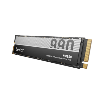 Lexar SSD | NM990 | 1000 GB | SSD form factor M.2 2280 | Solid-state drive interface NVMe | Read speed 14000 MB / s | Write speed 7500 MB / s