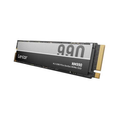 Lexar SSD | NM990 | 1000 GB | SSD form factor M.2 2280 | Solid-state drive interface NVMe | Read speed 14000 MB / s | Write speed 7500 MB / s