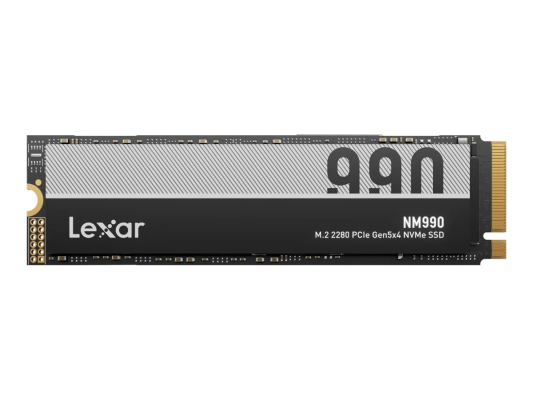 Lexar SSD | NM990 | 1000 GB | SSD form factor M.2 2280 | Solid-state drive interface NVMe | Read speed 14000 MB / s | Write speed 7500 MB / s