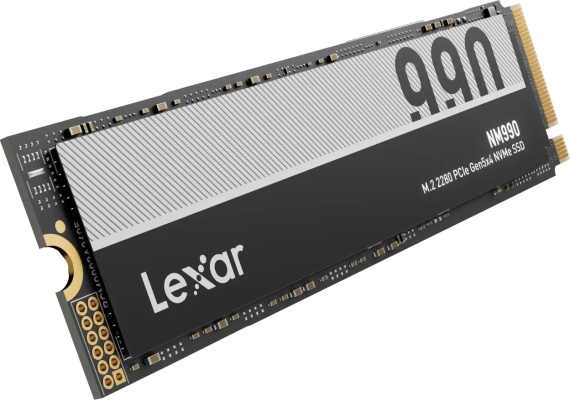 Lexar SSD | NM990 | 2000 GB | SSD form factor M.2 2280 | Solid-state drive interface PCIe Gen 5x4 | Read speed 14000 MB / s | Write speed 10000 MB / s