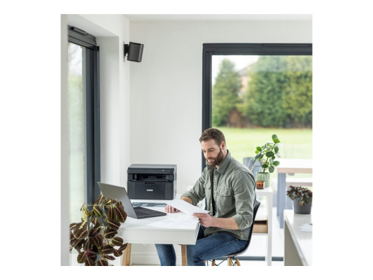 Brother 3-in-1 Printer | DCP-L1640W | Laser | Mono | A4 | Wi-Fi | Black