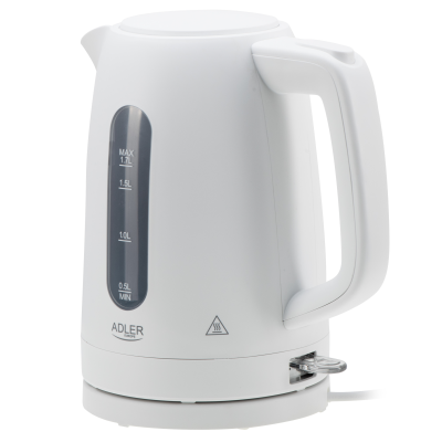 Adler Kettle | AD 1379w | Electric | 2200 W | 1.7 L | Polypropylene | 360° rotational base | White