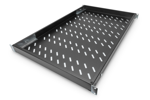 Digitus Shelf with Variable Rails for Fixed Mounting in 483 mm (19") Cabinets | DN-97649