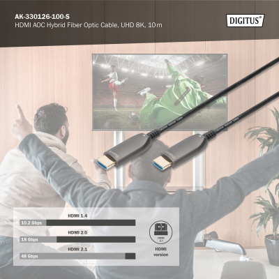 Digitus Connection Cable | HDMI to HDMI | 10 m