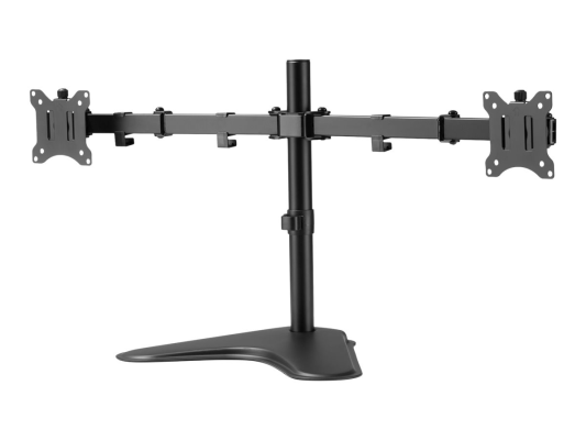 Digitus Desk Mount | DA-90401 | Adjustable Height, Rotate, Swivel | 15-32 " | Maximum weight (capacity) 2x8 kg | Black