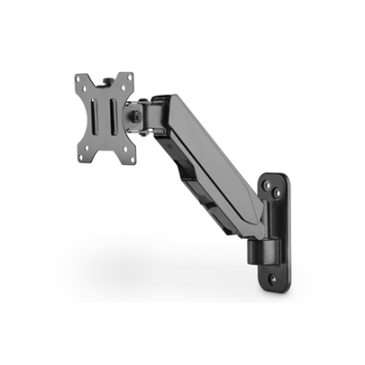 Digitus Wall mount | DA-90396 | Adjustable Height, Rotate, Tilt | 17-32 " | Maximum weight (capacity) 8 kg | Black