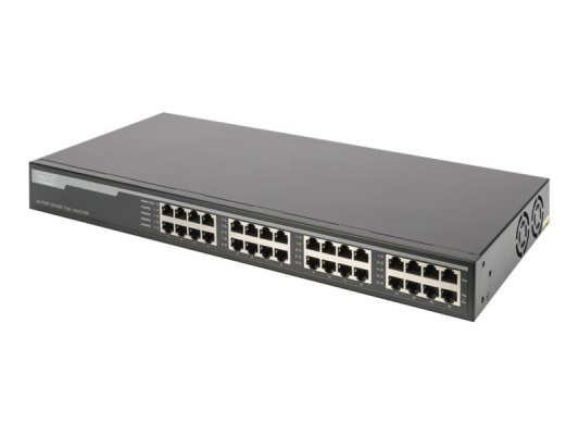 DIGITUS 10G Ethernet PoE+ Injector Hub, 802.3at, 10G