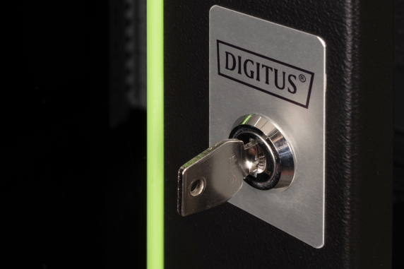 Digitus Wall Mounting Cabinet Unique Series | DN-19 16U-6 / 6-SW | Black | 82 x 60 x 60 cm