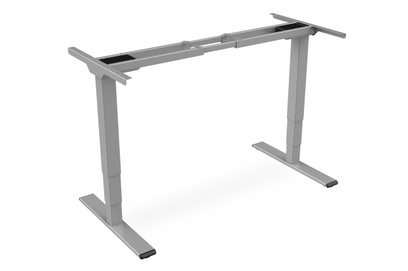 Digitus Floor stand | DA-90435 Electrical Table Frame | Height adjustment | Maximum weight (capacity) 100 kg | Grey