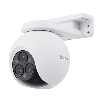 EZVIZ | Smart Home Wi-Fi Camera | CS-H80f | 4 MP+4 MP+4 MP | 2.8-12mm / F1.6 | IP67 | H.265 / H.264 | Micro SD, Max. 512 GB