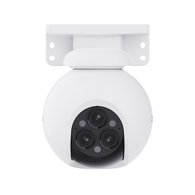 EZVIZ | Smart Home Wi-Fi Camera | CS-H80f | 4 MP+4 MP+4 MP | 2.8-12mm / F1.6 | IP67 | H.265 / H.264 | Micro SD, Max. 512 GB