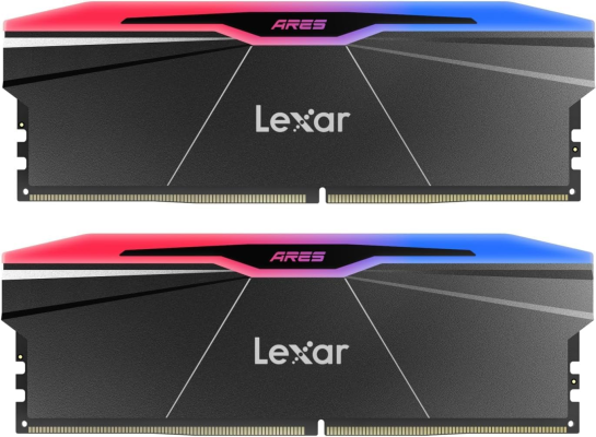 Lexar ARES | 64 (2 x 32GB) GB | DDR5 | 6400 MHz | PC / server | Registered No | ECC No