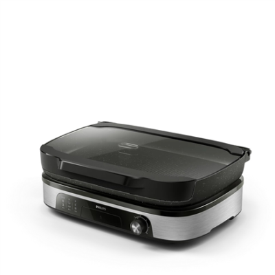 Philips Table Grill | HD6212 / 90 | 2400 W | Black / Stainless Steel