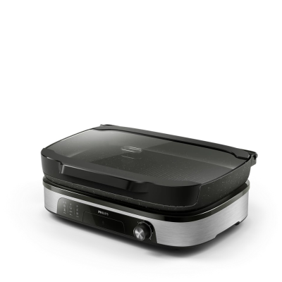 Philips Table Grill | HD6212 / 90 | 2400 W | Black / Stainless Steel