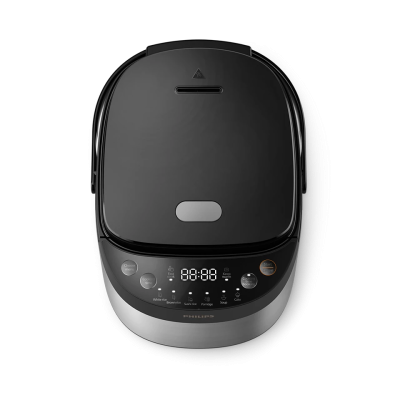Philips Mini rice cooker | HD3093 / 80 3000 series | 600 W | 0.85 L | Number of programs 8 | Black / Stainless Steel