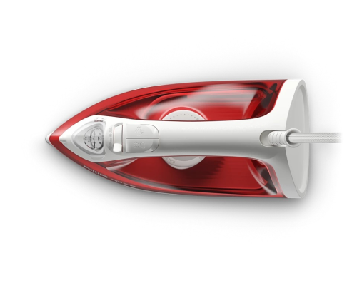 Philips Steam Iron | DST2010 / 40 2000 Series | Steam Iron | 2000 W | Water tank capacity 250 ml | Continuous steam 25 g / min | Steam boost performance 100 g / min | Red