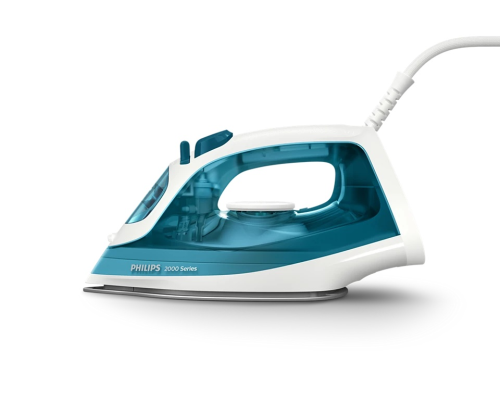 Philips Steam Iron | DST2020 / 90 2000 series | Steam Iron | 2000 W | Water tank capacity 250 ml | Continuous steam 25 g / min | Steam boost performance 110 g / min | Blue / White