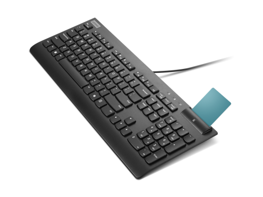 Lenovo Smartcard II | Keyboard | Wired | Estonian | Black | USB-A | Plunger type switch